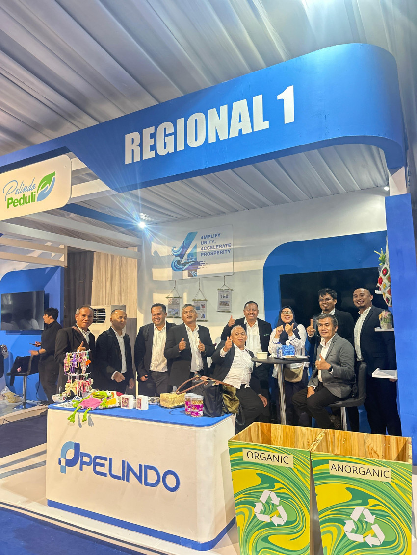 Pelindo Regional 1 Ikuti Lomba Booth Antar Regional di Pelindo Forum Ciawi