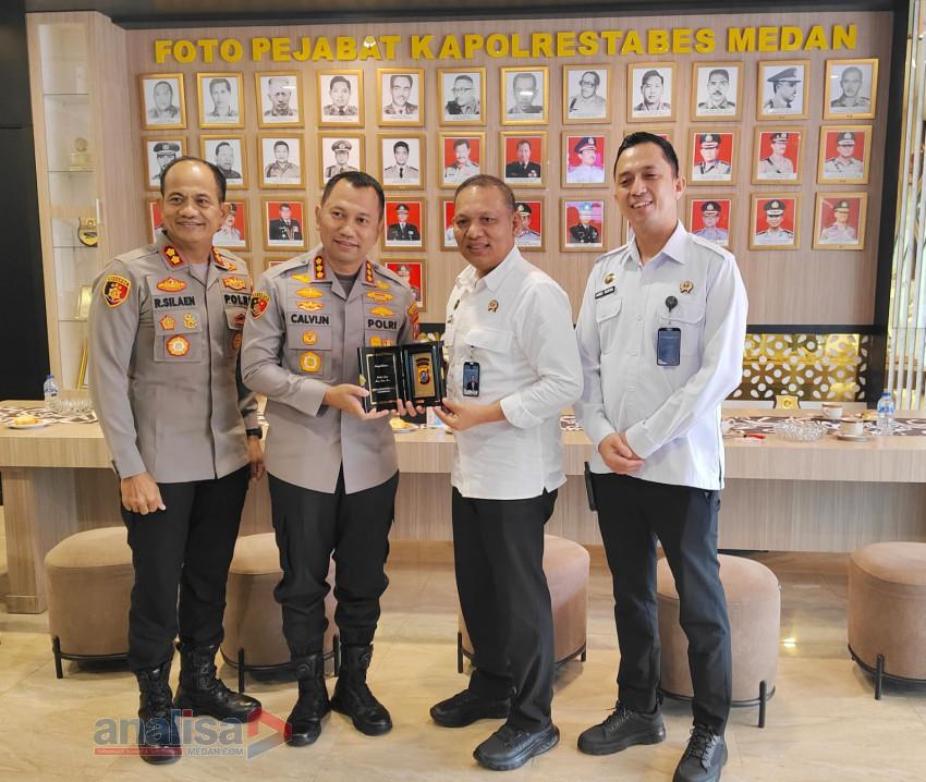Kapolrestabes Medan Terima Silaturahmi Jajaran Lapas dan Rutan: Perkuat Sinergi untuk Ketertiban dan Pembinaan Warga Binaan