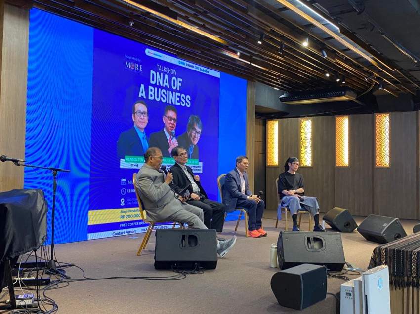 Talkshow DNA of A Business: Bagaimana Mengenal DNA Bisnis Anda