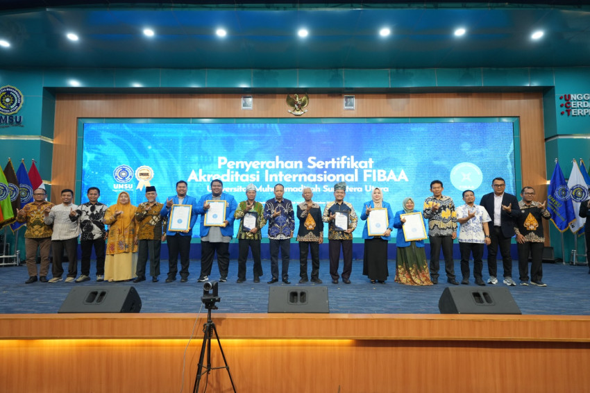 Empat Prodi UMSU Raih Akreditasi Internasional FIBAA: Bukti Nyata Menuju World Class University