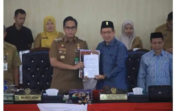 DPRD Sahkan Perubahan APBD Kota Medan TA 2025