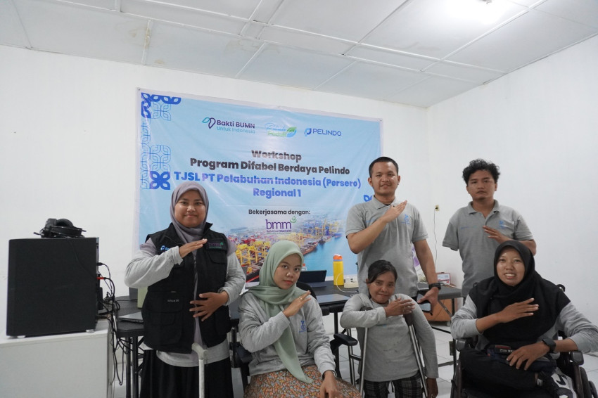 Difabel Kian Berdaya, Pelindo Regional 1 Beri Peluang Kerja di Dunia Digital