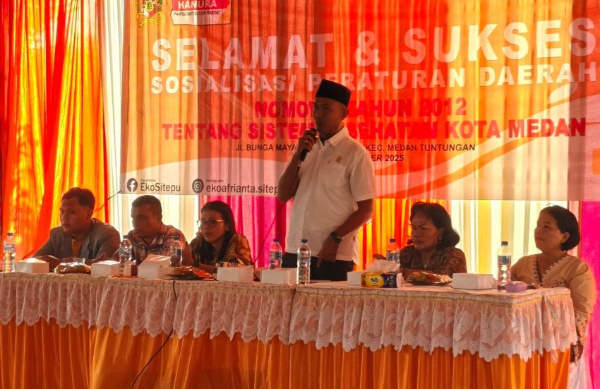 Eko Afrianta Sitepu Tegaskan Warga Medan Tetap Bisa Berobat Meski Belum Terdaftar BPJS