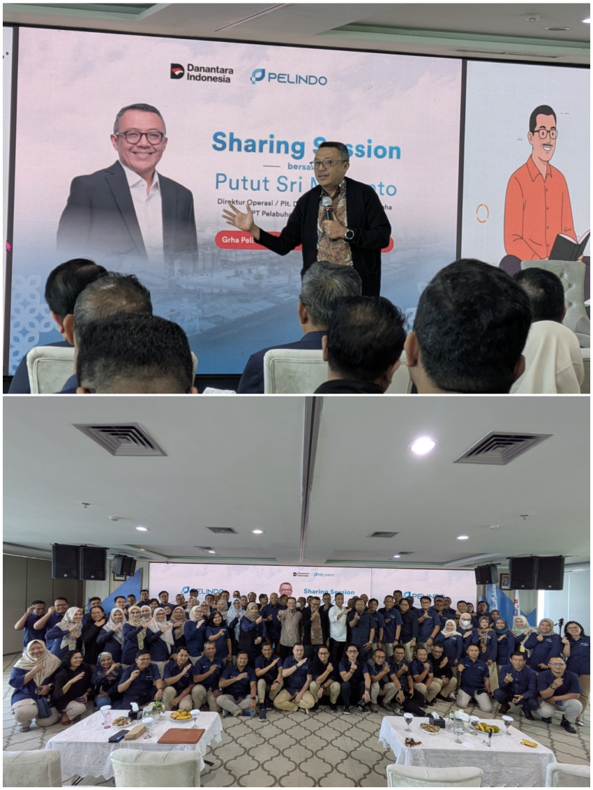 Direktur Operasi PT Pelabuhan Indonesia (Persero) Gelar Sharing Session di Belawan