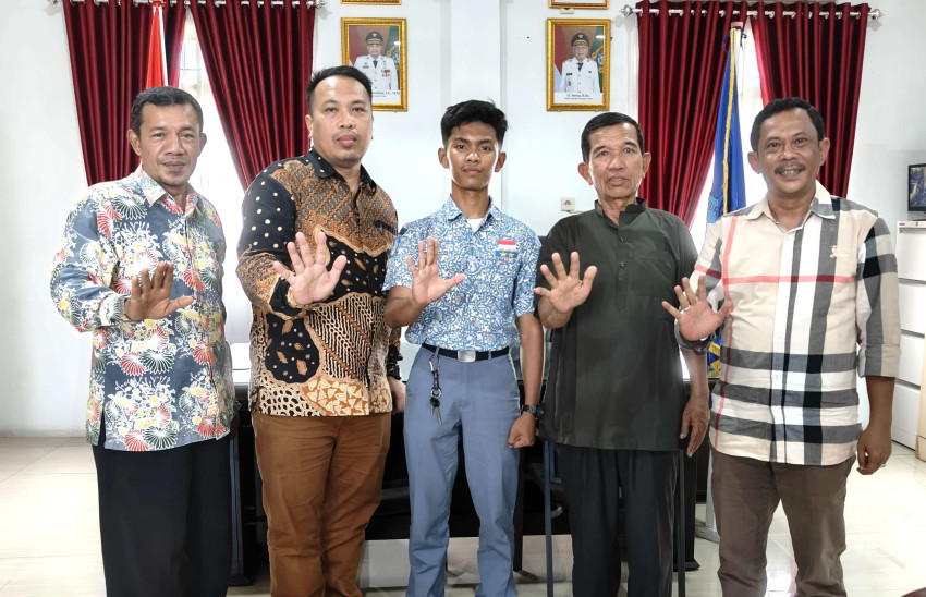 SMAN 1 Lubukpakam Apresiasi dan Dukung LPA Deliserdang