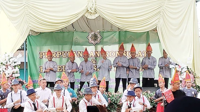 Perpulangan Konsulat Deliserdang II Digelar, Ponpes Mawaridussalam Tampilkan Seni Dakwah Kreatif