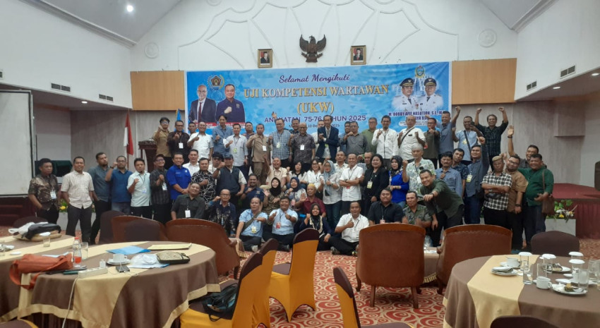 UKW PWI Sumut 2025 Sukses, 46 Wartawan Kompeten