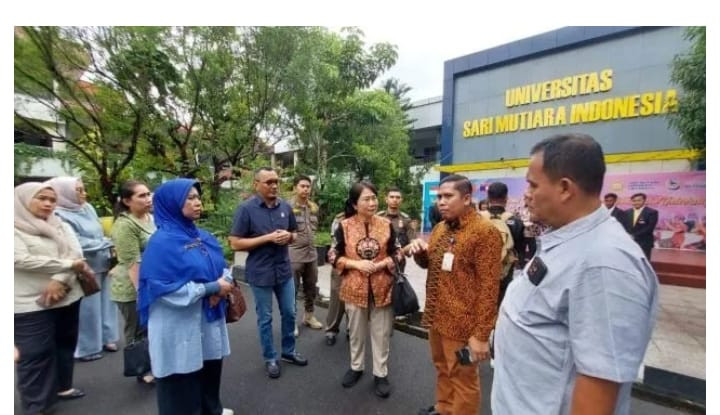Pansus KTR DPRD Medan Kunjungi Kampus Sari Mutiara