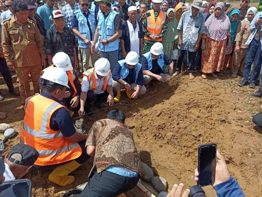 Rumah Zakat Hadiri Peletakan Batu Pertama Pembangunan Hunian Tetap Korban Banjir Tapsel