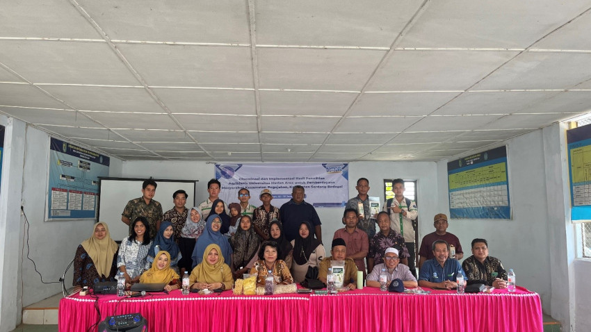 UMA - UMN Bersinergi Bangun Roadmap Pemberdayaan Masyarakat Pegajahan Berbasis Riset Terapan
