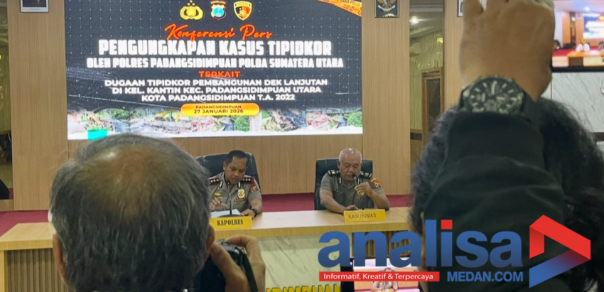 3 Orang Ditetapkan Tersangka Dugaan Korupsi Proyek "Torjam" Sidimpuan