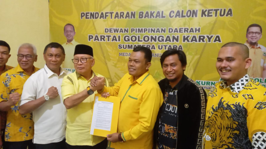 Hendriyanto Sitorus Masuk Bursa Ketua Golkar Sumut, Berkas Pencalonan Resmi Dikembalikan
