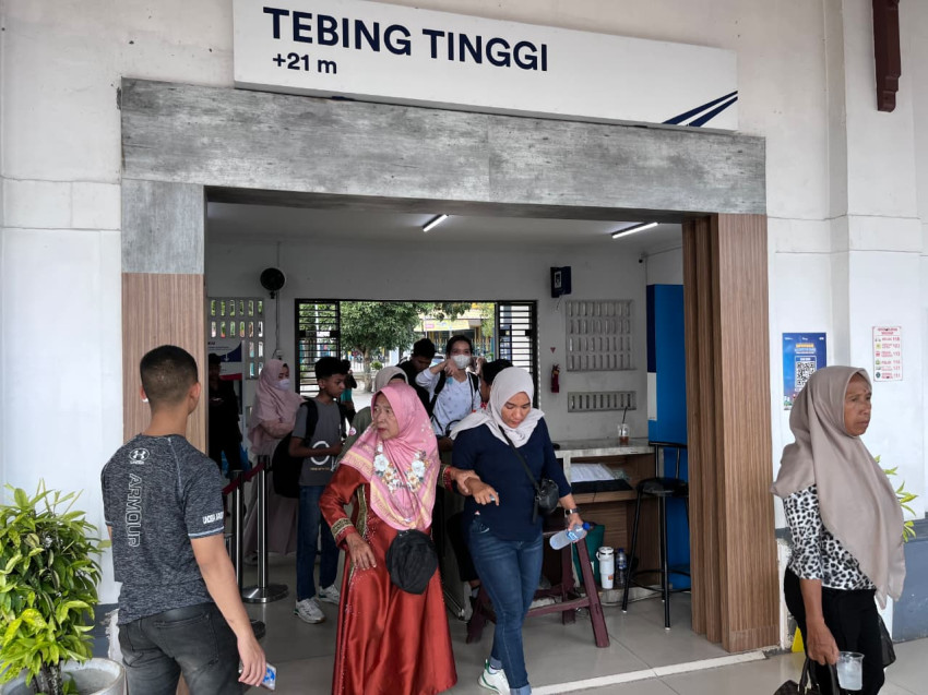 Stasiun Tebing Tinggi Salah Satu Motor Ekonomi Sumatera Utara