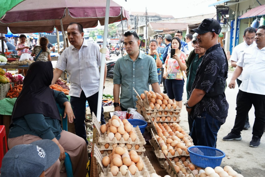 PUD Pasar Medan Tinjau Pasar Simalingkar, Serap Aspirasi Pedagang