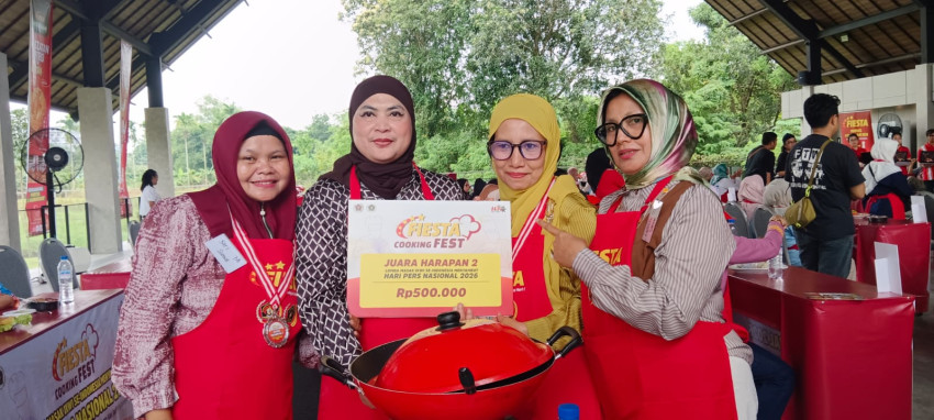 IKWI Sumut Juara Harapan II Lomba Masak Fiesta HPN 2026