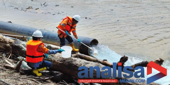 PT Agincourt Resources Ambil Sampel Air Limbah di 5 Titik