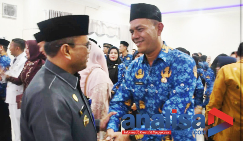 Walikota Padangsidimpuan Lantik Sekda, Camat dan 47 Pejabat. Berikut Daftarnya
