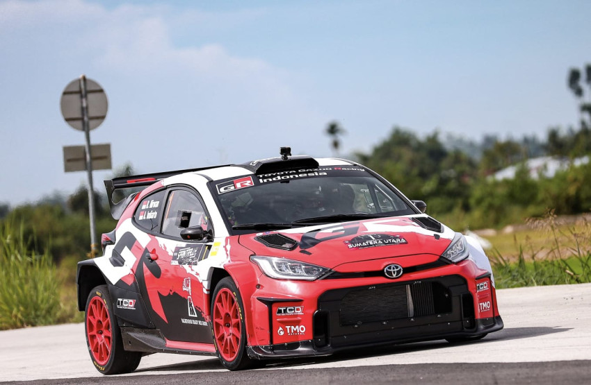 Sapu Bersih Seluruh SS, Ryan Nirwan Juara Sprint Rally Sumut