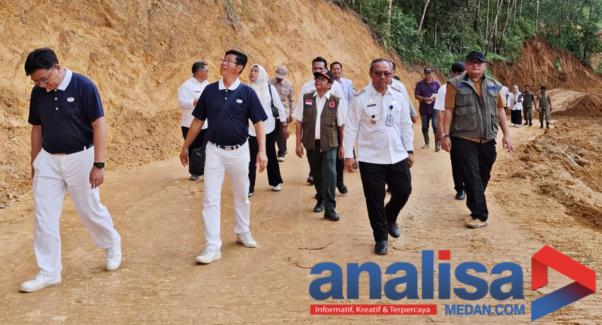 Pemko Sidimpuan Dampingi Yayasan Buddha Tzu Chi dan BNPB Cek Kesiapan Huntap di Palopat Pijorkoling