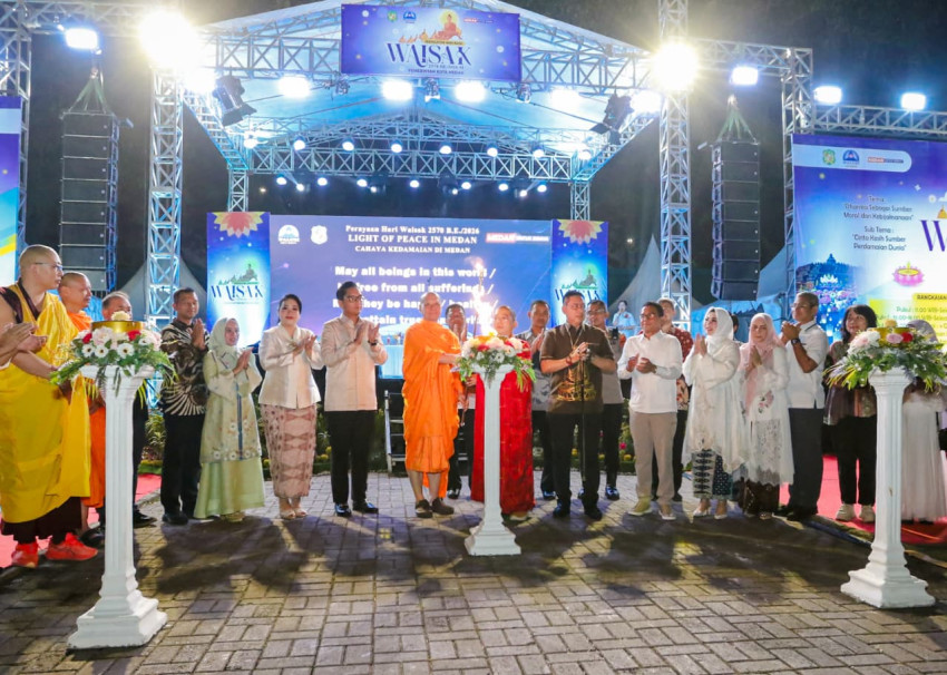 Ketua DPRD Medan Harap Waisak Momentum Perkuat Toleransi