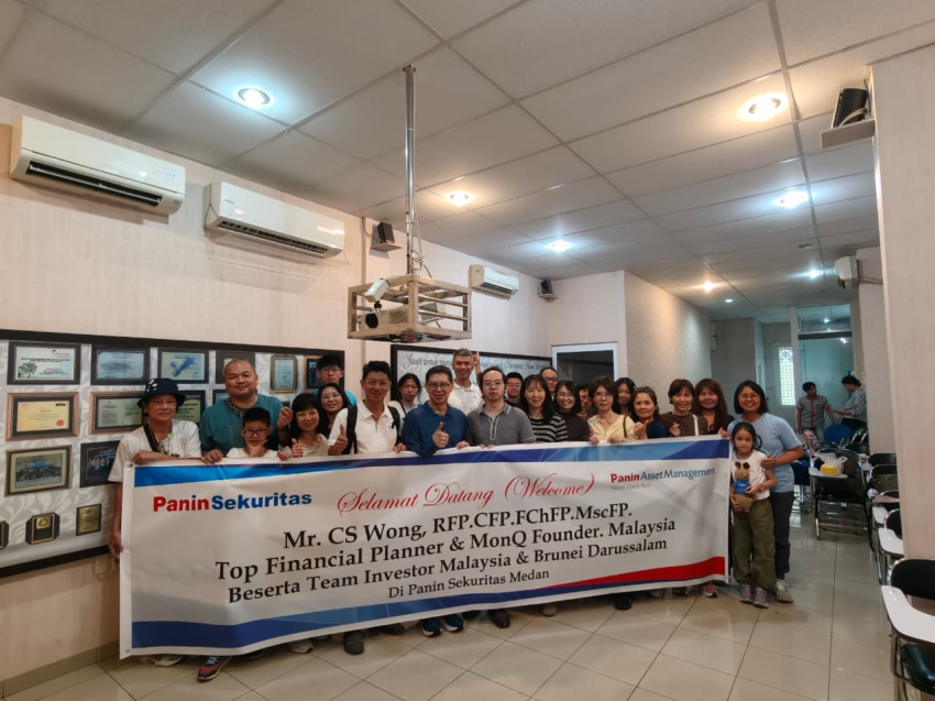 PT. Panin Sekuritas Medan Terima Kunjungan Rombongan Financial Planner Malaysia