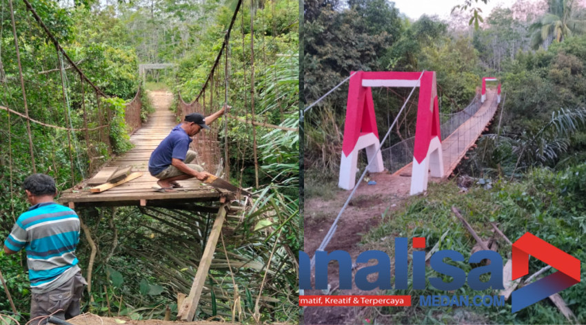 Tak Kunjung Dibangun Pemko, Kades Ujung Gurap Anggarkan ADD Untuk Rehab Rambin