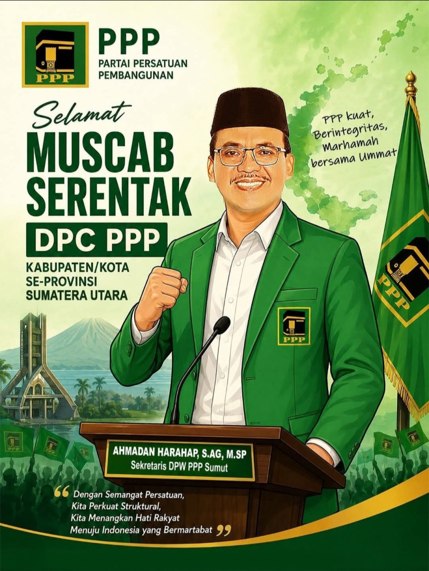 Menyongsong Muscab PPP Batu Bara: PPP Kuat, Berintegritas, dan Marhamah Bersama Umat