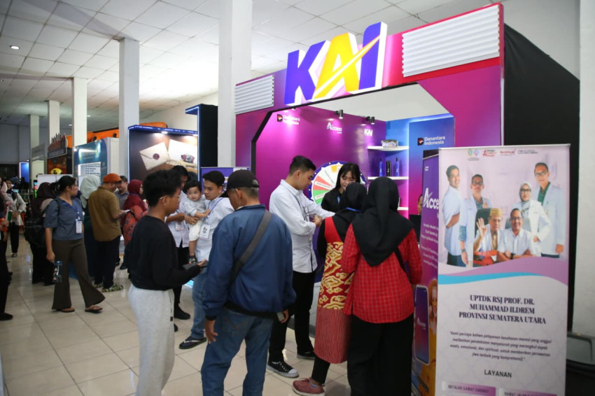 KAI Divre I Sumut Hadirkan Promo Tiket Hingga 20 Persen di Pekan Raya Sumatera Utara