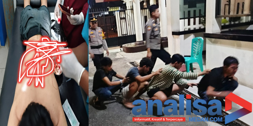 Mirip Meksiko! Geng Motor di Sidimpuan Bacok Warga Saat Makan Diangkringan