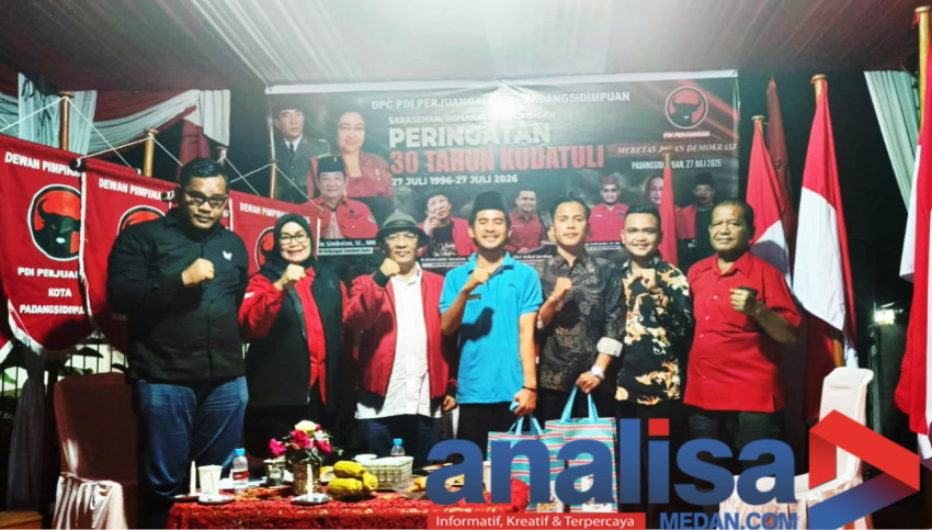 PDI Perjuangan Padangsidimpuan: Peringati 30 Tahun Kudatuli Momentum Perkuat Nilai-Nilai Demokrasi