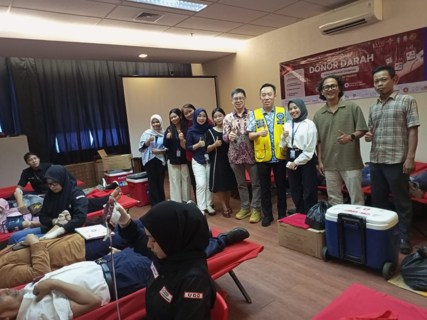 HUT Ke-37 PANS Sukses Menyelenggarakan Donor Darah