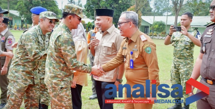 Kasum TNI Hadiri Groundbreaking Huntap Pasca bencana di Padangsidimpuan