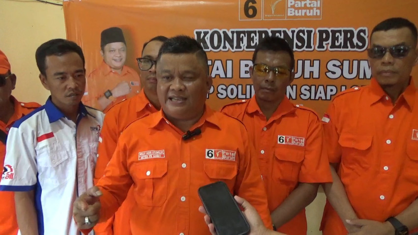 Umumkan Bendahara Baru Partai Buruh Sumut Tetap Solid, Fokus Lolos Peserta Pemilu 2029