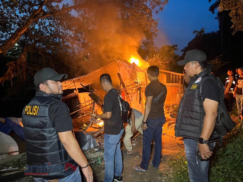Satresnarkoba Polrestabes Medan Bongkar Barak Narkoba di Klambir V, Satu Pengedar Ditangkap