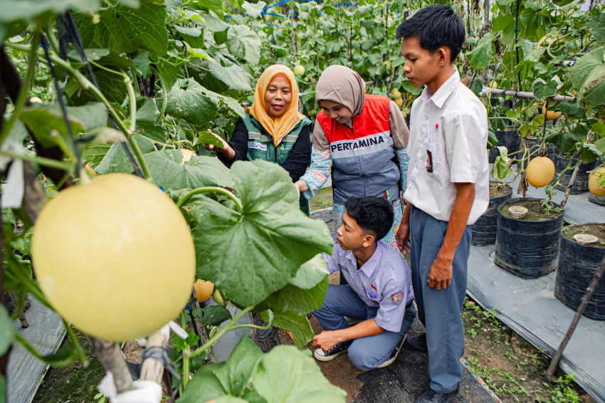 Wisata Petik Melon dan Re-Opening Kafe Inklusi, Pertamina Perkuat Pemulihan Mitra Binaan Pascabanjir