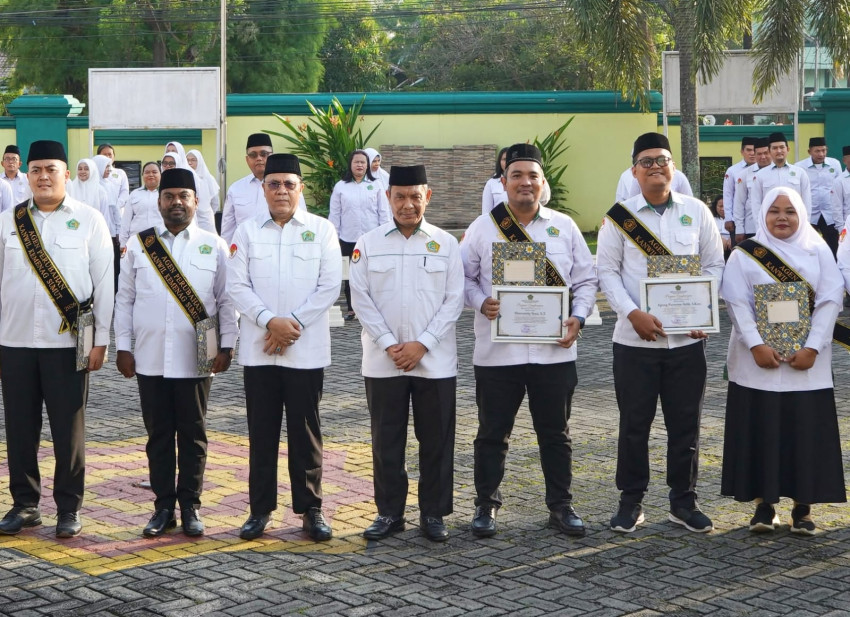 Kakanwil Kemenag Sumut Kukuhkan Agen Perubahan, Bawa Misi Transformasi