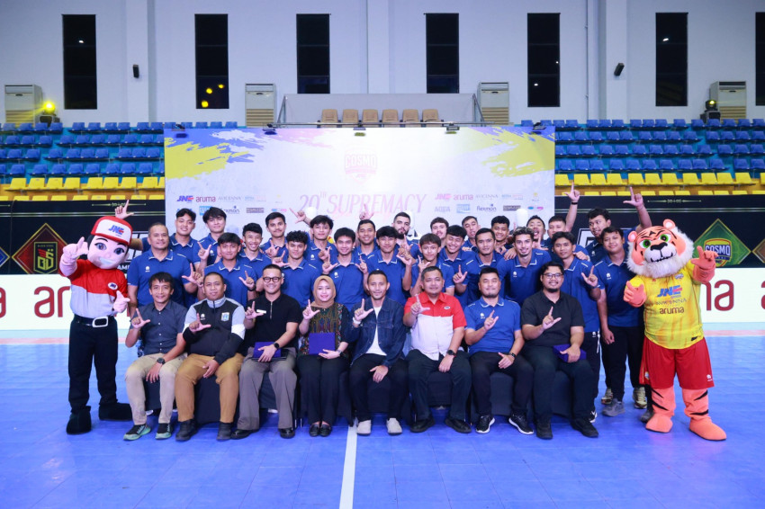 Siap Hadapi Musim Baru, JNE kembali Dukung Tim Cosmo JNE FC di Liga Futsal Profesional 2026/2027