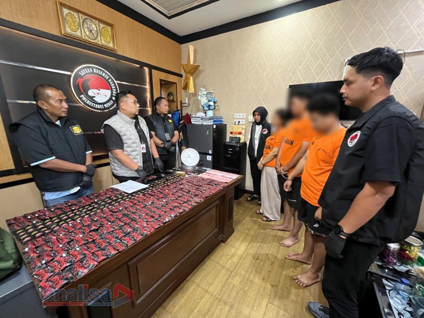 Dua Sejoli dan Seorang Pemuda Diciduk, 295 Pod Getar Diamankan Polisi