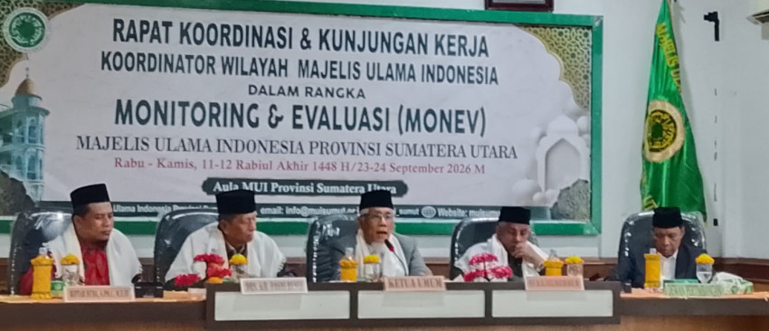 Tim Monev MUI Pusat Apresiasi Kinerja MUI Sumut
