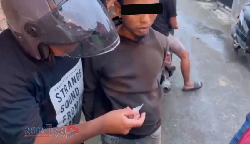 Polisi Sergap Terduga Pengedar Sabu Jalan STM, 6 Paket Disita