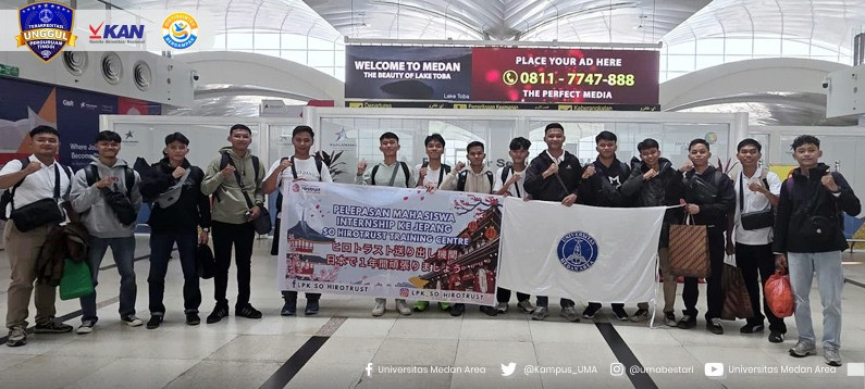 15 Mahasiswa UMA Magang ke Jepang, Jadi Bekal Tembus Pasar Kerja Global