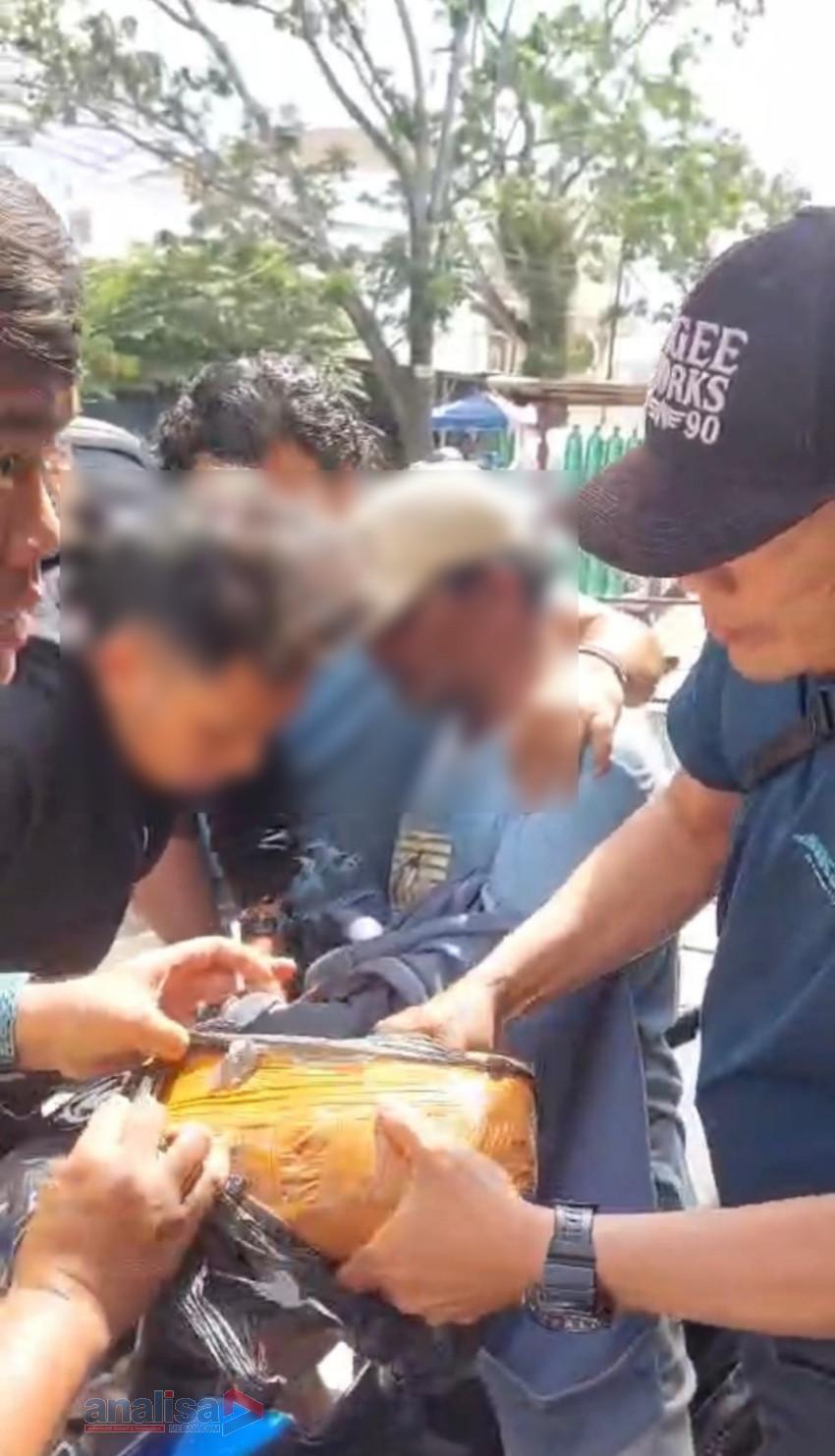 Polrestabes Medan Amankan Pria 56 Tahun, 880 Gram Ganja Disita