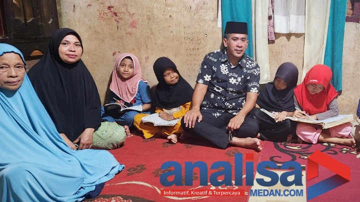 Anak-Anak di Kelurahan Timbangan Sidimpuan Wajibkan Magrib Mengaji di Rumah