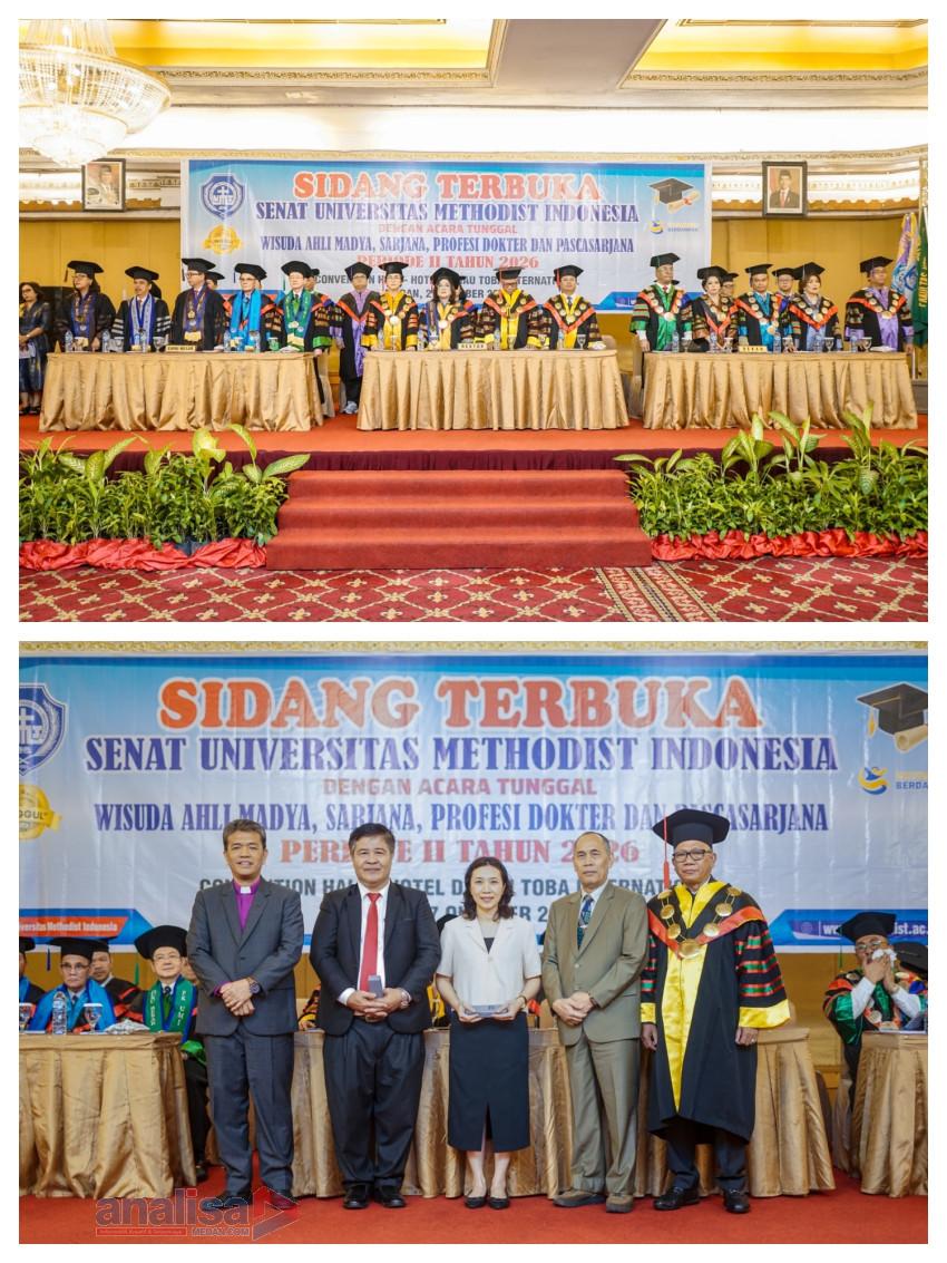UMI Medan Wisuda 499 Lulusan, Rektor Tekankan Kesiapan Hadapi Era AI