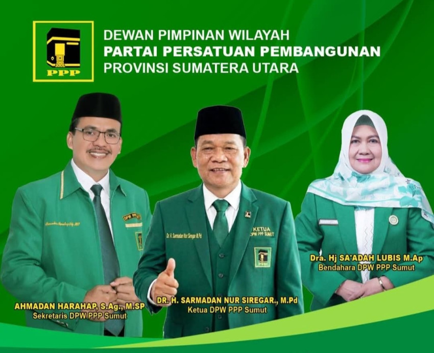 DPW PPP Sumut: Desakan Pemberhentian Agus Suparmanto dan Taj Yasin Merupakan Aspirasi Seluruh DPW
