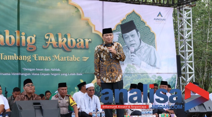 3000 Jemaah Padati Tablig Akbar PT Agincourt Resources di Batangtoru, Hadirkan Putra Dai Sejuta Umat