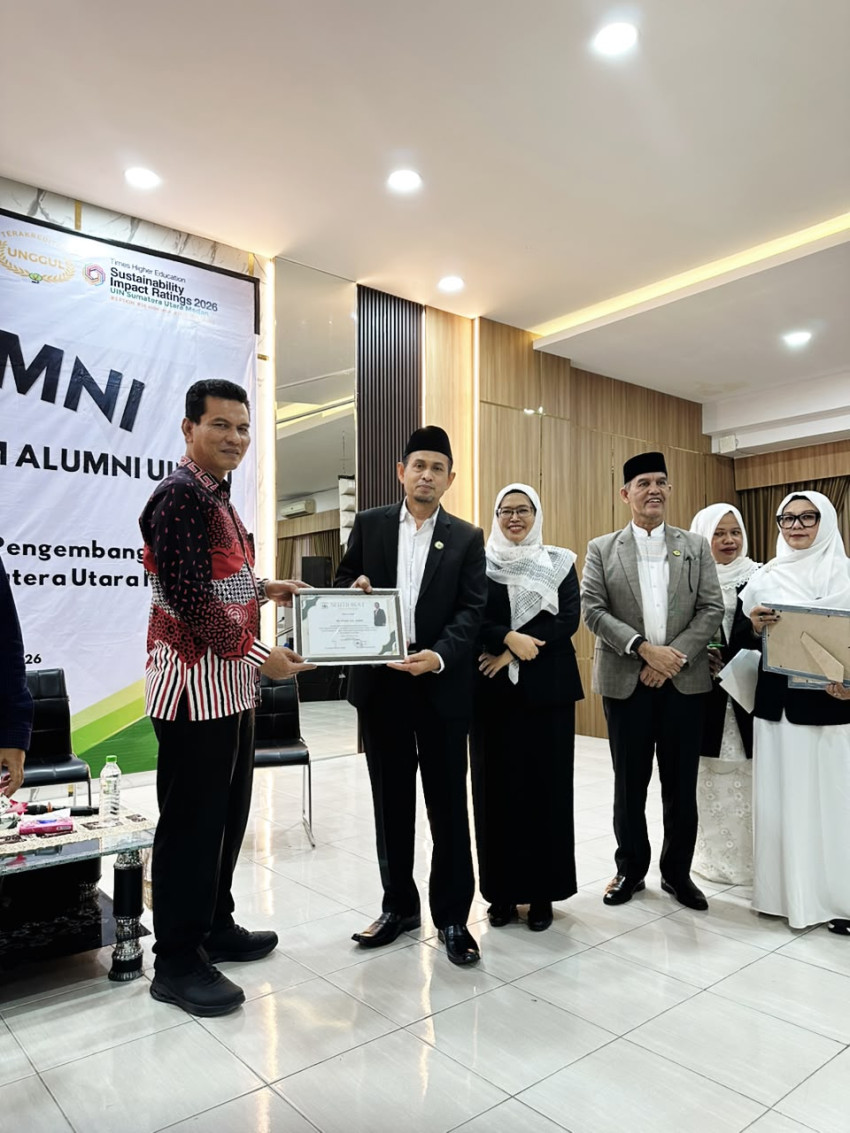 Rektor Kukuhkan Pengurus Forum Alumni UINSU Medan, Sampaikan Prestasi Besar yang Sudah Dicapai