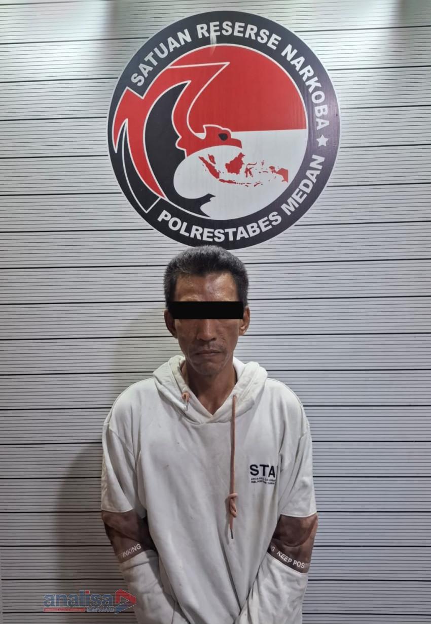 Sabu Disembunyikan dalam Kotak Rokok, Pengedar di Sunggal Dibekuk Polisi