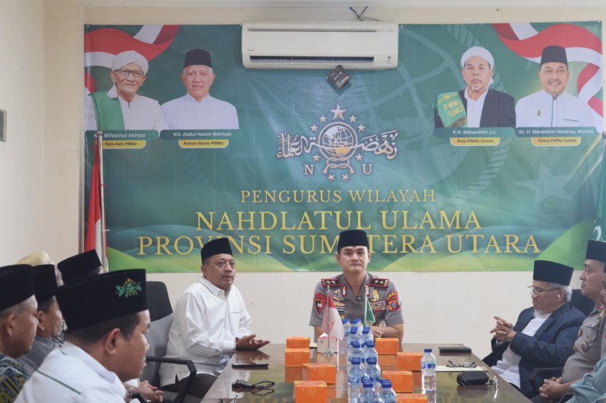 Kapolda Sumut Bangun Sinergi dengan Nahdlatul Ulama